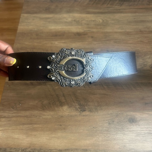 vintageJust Cavalli Brown  belt 36in - Picture 3 of 6